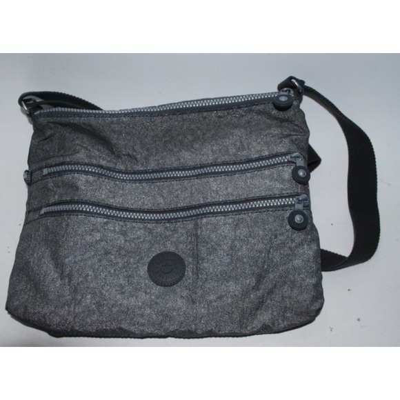 Kipling Alvar HB4061 Crossbody Shoulder Bag Gray Medium – Used Good - Picture 1 of 5